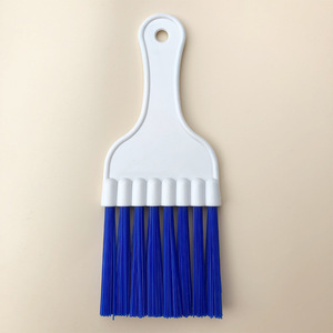 Cepillo de cerdas azules con mango de plástico, cerdas de nailon, herramienta de limpieza multifuncional para uso doméstico - Product Image 2