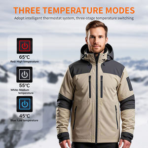 ז 'קט חורף חכם מזדמנים של גברים בתוספת גודל מחנאות חורף מזדמנים גברים פו גברים למטה ז' קט - Product Image 2