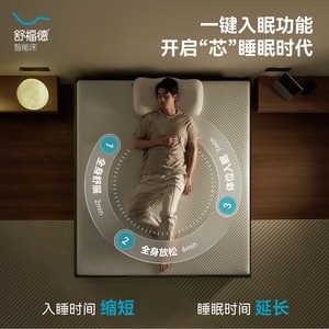 Cama Inteligente Shuford S100, Cama de Masaje Eléctrica Ajustable para Adultos con Función de Sueño con un Clic - Product Image 3