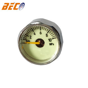1 дюйм 23 мм 25 мм светящийся в темноте светящийся циферблат микро маленький мини манометр - Product Image 3