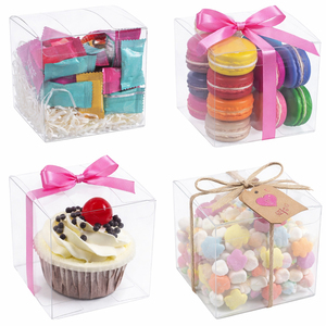 Customized Clear Disposable PVC Pet Folding Display Packaging Boxes with UV Printing PP Plastic PVC - Product Image 4