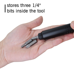 Supporto per Driver di punta per cacciavite in alluminio multifunzione con tre punte da 1/4 ''per la vita quotidiana e all'aperto - Product Image 3