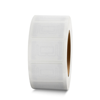 Étiquette RFID UHF 54x34mm, 860-960MHz, passive, longue portée, étanche, EPC 160 bits, pour suivi des stocks de vêtements et de vêtements de mode en vente au détail