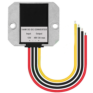 Thay thế cho starlink vệ tinh món ăn V2 IP68 không thấm nước <span class=keywords><strong>DC</strong></span>-<span class=keywords><strong>DC</strong></span> chuyển đổi <span class=keywords><strong>DC</strong></span> 12V đến 48V 3A 144W bước lên cung cấp điện Adapter - Product Image 3