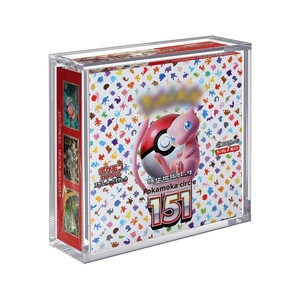Présentoir en acrylique transparent personnalisé de qualité supérieure, boîte d'appoint de 30 cartes Pokémon japonaises avec couvercle coulissant magnétique - Product Image 1