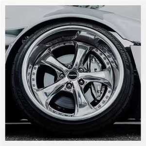 ล้ออัลลอยด์ฟอร์จ ดีไซน์ Super Sport Deep Dish ขนาด 18x10 นิ้ว ซี่ลวดใหม่เคลือบเงา ขอบ 40 มม. ET -32 20 มม. - Product Image 4