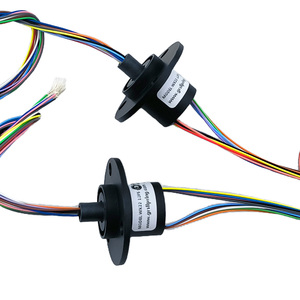 중공 로터리 12-와이어 캡슐 슬립 링 전기 접점 및 접촉 재료용 전도성 조인트 커넥터 - Product Image 5