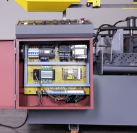 Scie à ruban horizontale CNC entièrement automatique pour métaux, machine de découpe hydraulique pour barres d'acier et profilés en aluminium