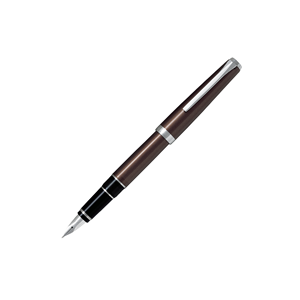 FE-25SR Soft Touch Fountain <b>Pen</b> 14K <b>Gold</b> Nib Four Color Options Black Red Light Blue Brown With CON-70N Ink Converter - Product Image 2