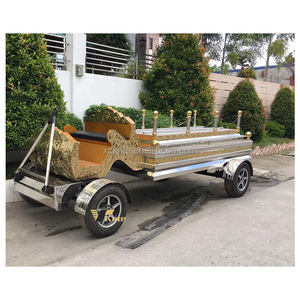 Remorque funéraire à châssis avec suspension indépendante, aménagement intérieur personnalisé OEM, distribution mondiale en gros - Product Image 2