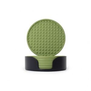 Juego de 6 Posavasos de Silicona de Estilo Europeo Premium, Antideslizantes, Gruesos, Aislantes y Resistentes al Calor para Tazas de Té - Product Image 4