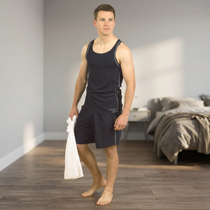 <b>Men's</b> Tank Top & <b>Shorts</b> <b>Pyjama</b> <b>set</b> - Product Image 2