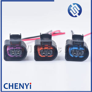 <span class=keywords><strong>2</strong></span>-Pins Auto Connector Brandstofinjector Bedrading Plug 4d0971992a 4d0971992b 4d0971992 Voor Amarok Tdi Golf Polo A4 A5 A6 A7 A8 - Product Image 2