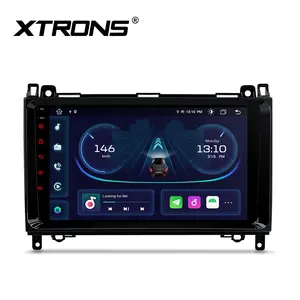 XTRONS autoradio Android per Mercedes Benz W245 W169 Sprinter W906 Viano Vito W639 Android 12 con schermo Carplay DSP android