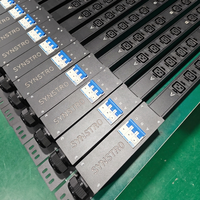 PDU Metálica Trifásica Industrial de Alta Potencia, 125A, 480V/277V, 12 Puertos, PA45/P34, HPC, para Rack de Servidores de Alta Densidad