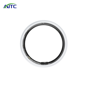 Bague connectée de suivi de santé : moniteur de fréquence cardiaque, <span class=keywords><strong>d</strong></span>'oxygène sanguin et de sommeil, podomètre sportif, contrô<span class=keywords><strong>le</strong></span> gestuel, étanche IP68, en céramique, contrô<span class=keywords><strong>le</strong></span> via application - Product Image 1