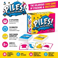 En gros, Jeu de cartes interactif de correspondance rapide et de jeu de paires, jeu de collection et de voyage familial pour enfants de 8 ans et plus, 2 à 8 joueurs