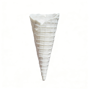 13.5cm Eco-Friendly Plastic <b>Foam</b> Hollow Artificial Food Model for Ice Cream Shop Exercise Display White Pink Circular <b>Crafts</b> - Product Image 2