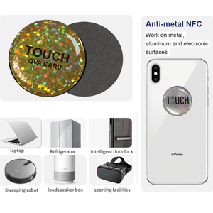 สติกเกอร์ติดแท็กโทรศัพท์ NFC อีพ็อกซี่กันน้ำติดบนเฟสบุ๊คทวิตเตอร์ TikTok สื่อสังคมออนไลน์ - Product Image 4