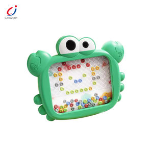 لوحة رسم مغناطيسية للأطفال من تشنغجي، ألعاب تعليمية ملونة على شكل سلطعون، لوحة خرز مغناطيسية، لوحة رسم للأطفال - Product Image 2