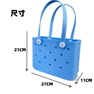 Wholesale 2025 <strong>Summer</strong> Beach Small Rubber <strong>Bags</strong> Luxury Custom Logo Women Waterproof EVA Mini Silicone Tote <strong>Bags</strong> - Product Image 4