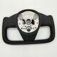Volant noir chauffant à succès, compatible Tesla Model X Model S 2016+, Plug and Play, accessoire automobile