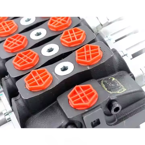 Vanne de déchargement électrique SD8 - 5 positions, 4 électrovannes, 12V 24V, vanne de commande directionnelle hydraulique - Product Image 6