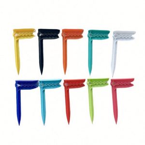 Soportes para mantas de picnic de plástico PP ecológicos y resistentes al viento con LOGO personalizado, estacas para tapetes de camping, anclajes para toallas de playa, 7 unidades - Product Image 3