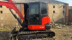 Excavadora usada Kubota KX165 de 5 toneladas de segunda mano Kubota KX165 excavadora sobre orugas en buenas condiciones para gran oferta - Product Image 3
