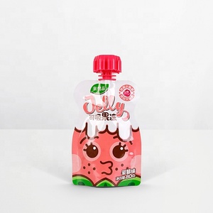 Logo personnalisé debout <span class=keywords><strong>de</strong></span> qualité alimentaire en plastique sac à presser liquide bec <span class=keywords><strong>de</strong></span> poche pour bébé nourriture <span class=keywords><strong>riz</strong></span> <span class=keywords><strong>bouillie</strong></span> - Product Image 2