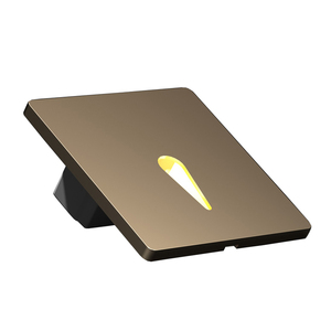 Hiện đại 1.5 Wát vuông <span class=keywords><strong>LED</strong></span> tường ánh sáng ẩn Dật cầu thang đèn cảm biến cho trong nhà ngoài trời 220V mặt đất cầu thang mini <span class=keywords><strong>LED</strong></span> tường ánh sáng cho nhà - Product Image 5