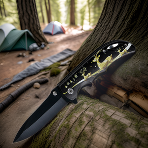 Couteaux de Camping en plein air wapten cadeau de noël, couteau de poche <span class=keywords><strong>pliant</strong></span> tactique de survie couteaux pour hommes couteau <span class=keywords><strong>pliant</strong></span> - Product Image 3