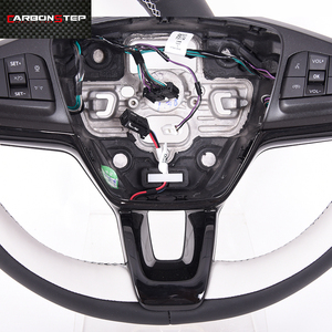 Volant de voiture en Fiber de carbone, 100% authentique pour <span class=keywords><strong>Ford</strong></span> - Product Image 3