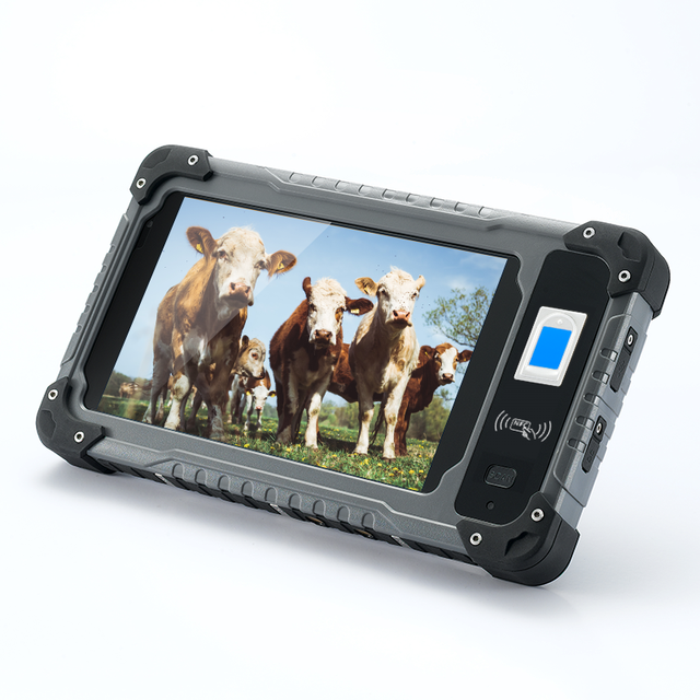 OEM S70 Waterproof Wifi 10000mAh UHF RFID Handheld Reader Android Barcode Scanner Rugged 7 Inch Tablet PC for Industrial Use