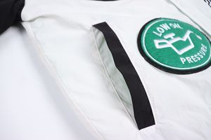 来样定做标志刺绣印花风衣轰炸机夹克摩托车赛车复古男式夹克 - Product Image 5