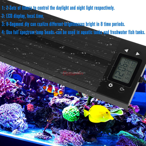 FULLGAIN FG138PRO nouveau produit en alliage d'aluminium 5054 WRGB spectre complet planté élèvent la lumière d'<span class=keywords><strong>aquarium</strong></span> haute puissance lumière de réservoir de poissons - Product Image 4