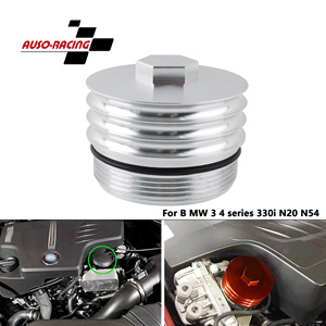 Boîtier de filtre à huile en aluminium Auso-Racing pour moteur BMW Série 3 et 4 N20 N54, pièce de rechange - Product Image 1