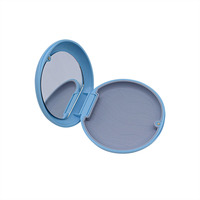 Boîte de rangement portable pour appareil orthodontique avec miroir, boîte de rangement professionnelle pour aligneurs, prothèses dentaires et protège-dents