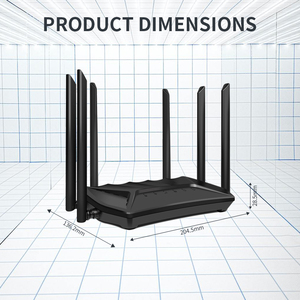4G <span class=keywords><strong>Wifi</strong></span> <span class=keywords><strong>Router</strong></span> Cao Gian 6 Anten 1200Mbps Băng tần Kép Gigabit 4G <span class=keywords><strong>Wifi</strong></span> <span class=keywords><strong>Router</strong></span> Với Khe Cắm Thẻ Sim - Product Image 6