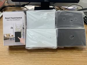 Smart Life – design de maison américain wi-fi prise tuya 1 gang 2 gang type 120 panneau de verre mural interrupteur tactile - Product Image 5