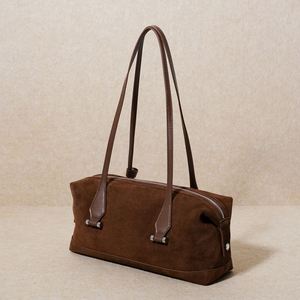 Asuwish Guangzhou Fabrication de sacs à main en cuir véritable sur mesure OEM/ODM, sacs à bandoulière en daim véritable pour femmes, <span class=keywords><strong>sac</strong></span> hobo de créateur pour femme - Product Image 1
