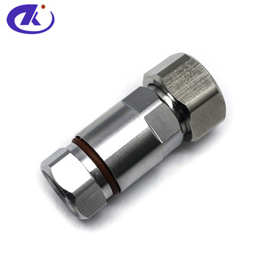 1/2" Super <strong>Flexible</strong> Cable 4.3/10 Mini Din Male Straight RF <strong>Connector</strong> <strong>Screw</strong> Type - Product Image 3