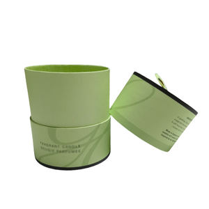 Envase de Cartón Redondo con Logotipo Personalizado, Tubo de Papel Redondo para Velas con Espuma - Product Image 4