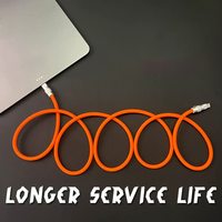 Câble de charge et de données USB-C vers USB-C en gros, 480 Mo, câble de charge rapide Type-C, cordon de charge en silicone pour ordinateur portable et téléphone