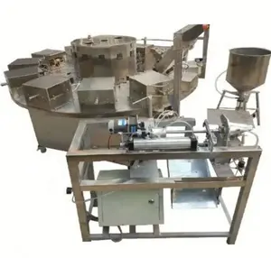 Factory Price Biscuit Cone Making Machine Automatic Rolled Sugar Cone Baking Machine