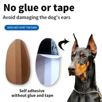 Facebook yeni ürün ayarlanabilir güvenli Stand Up köpek kulak Sticker köpek kulak desteği