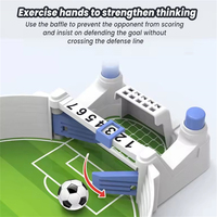 Nouvel arrivage de jeux de société interactifs pour parents et enfants jouets de football de table en plastique pour deux joueurs
