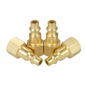 Nuevo Juego de 14 Conectores Rápidos de Cobre de 1/4 NPT Estilo Americano, Piezas Neumáticas - Product Image 5