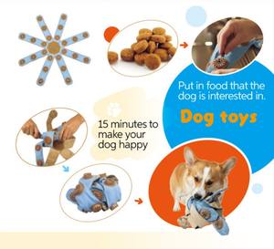 Özel Yavaş Besleme Ahtapot Köpek Zihinsel Gelişim Oyuncağı Yavaş Besleyici Bulmaca Ödül Dağıtıcı Çiğneme Oyuncağı - Product Image 3