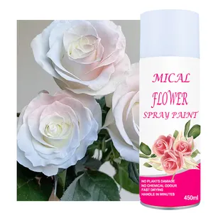 Factory Direct Floral Color Change Spray paint Fast coloring flowers fluorescent decorative spray for fresh real flowers